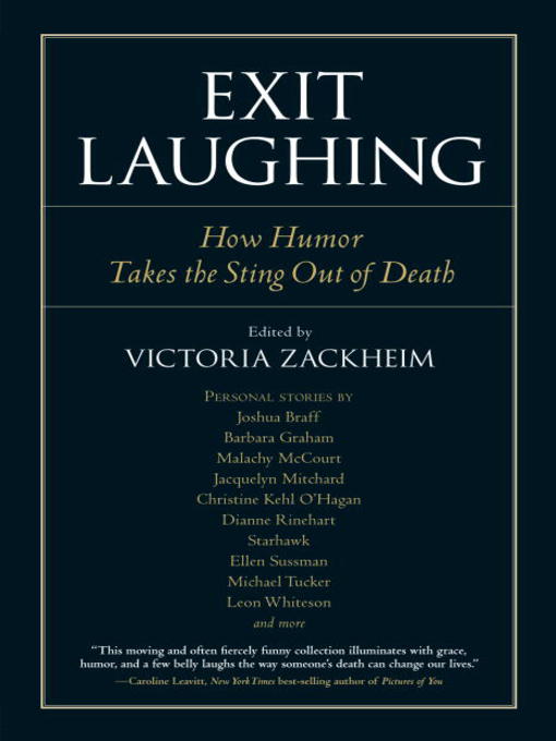 Title details for Exit Laughing by Victoria Zackheim - Wait list